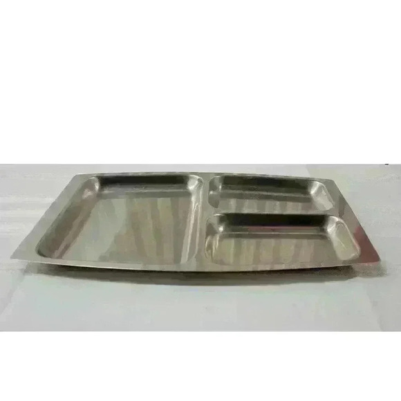 VTG-Danish-MCM-Party-Line-INOX-Tray - Picture 3 of 5